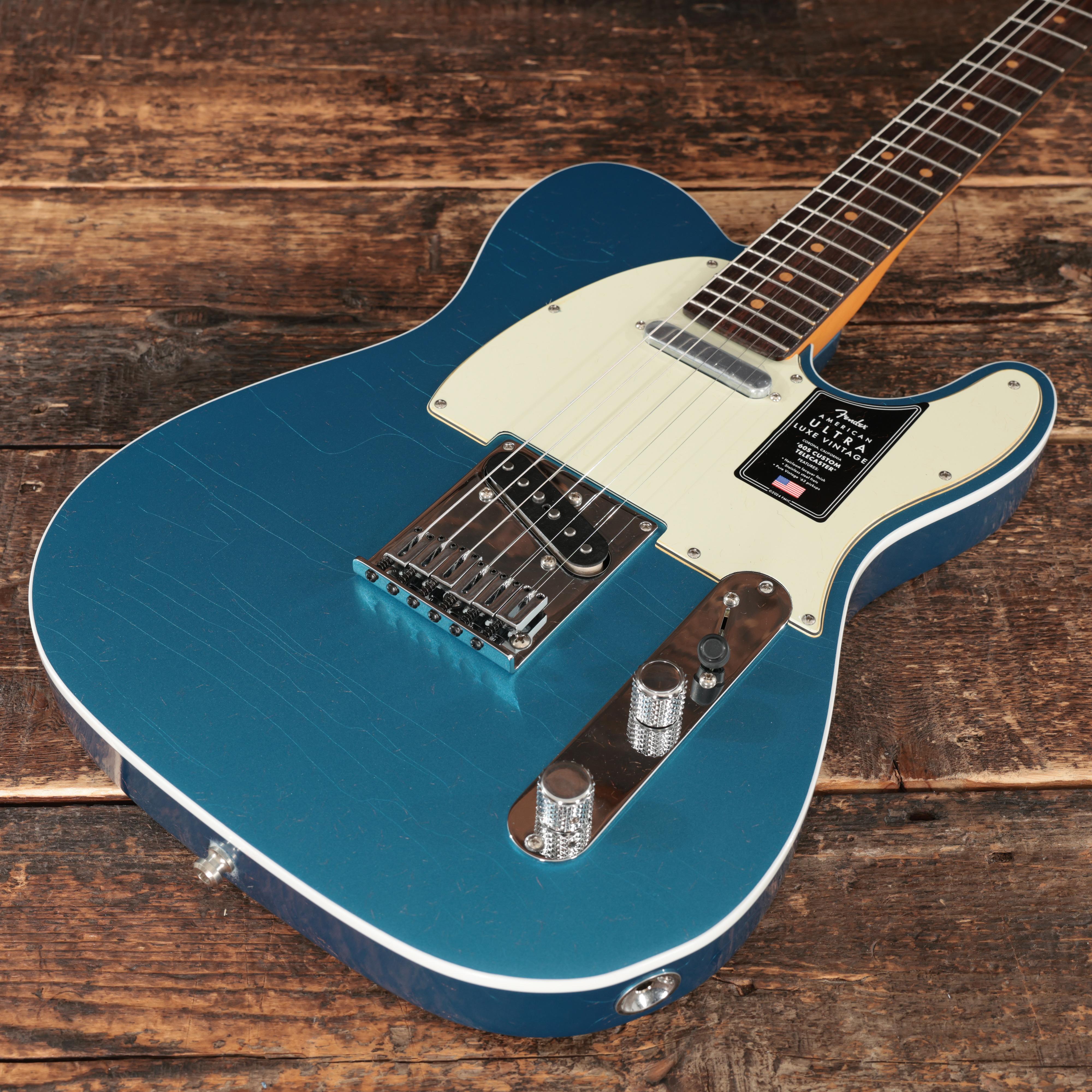Fender American Ultra Luxe Vintage '60s Telecaster Custom in Lake